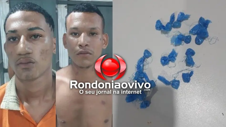Policiais fecham boca de fumo em Porto Velho e prendem dupla por tráfico
