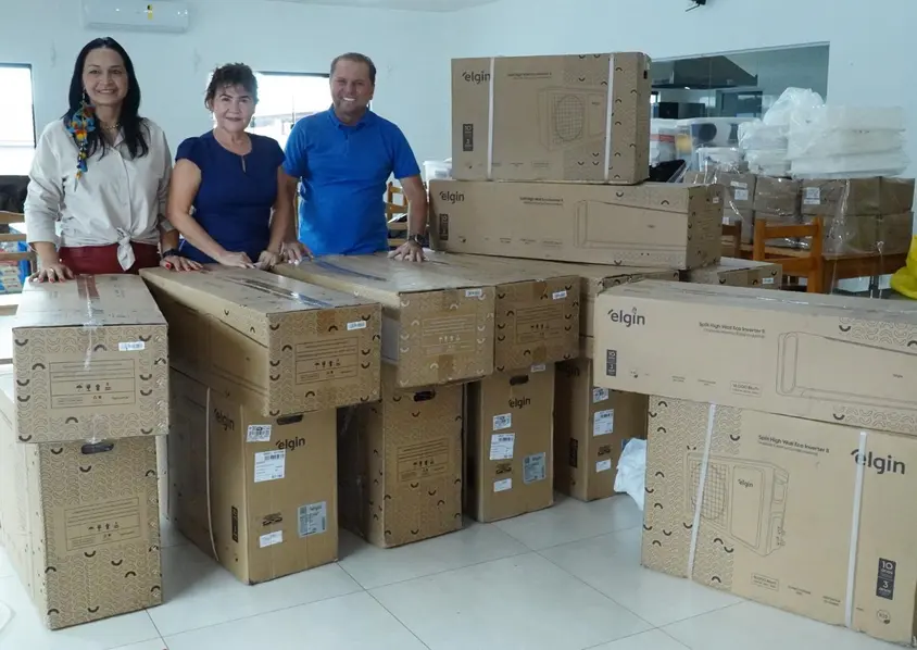 Cernic de Cacoal recebe R$ 85 mil para novos aparelhos de ar-condicionado