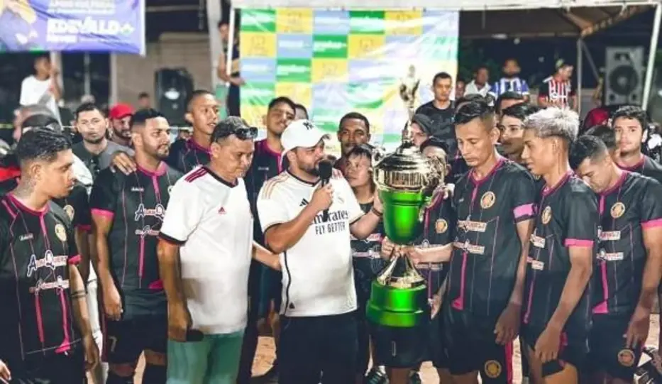 Deputado Edevaldo Neves celebra sucesso da 1ª Copa do Mundo de Futebol de Várzea em Porto Velho