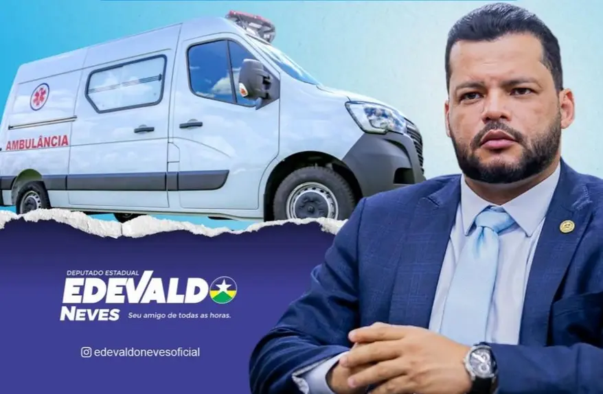 Machadinho do Oeste recebe R$ 327.500 para aquisição de Ambulância Tipo C