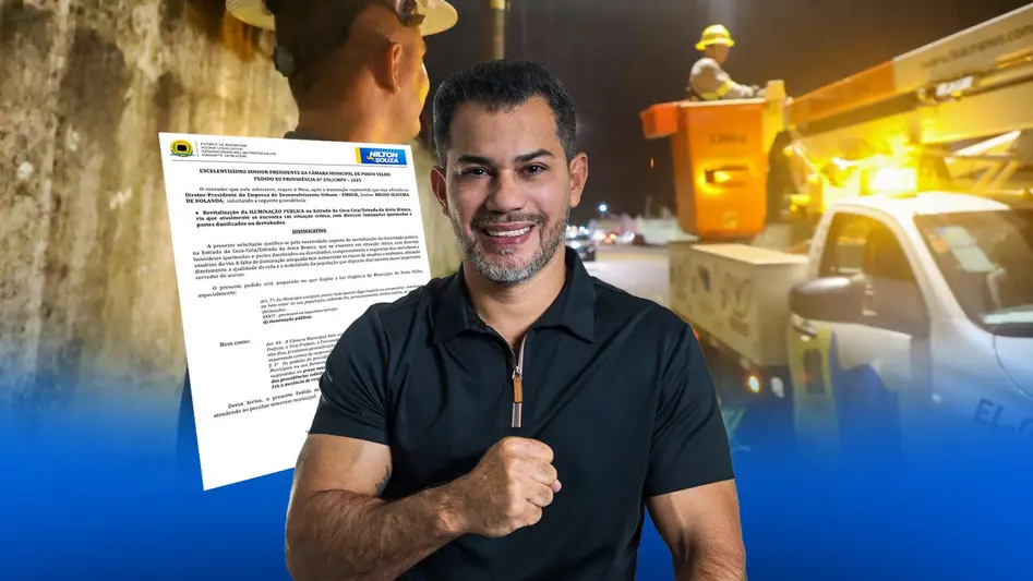 Illuminação pública da Estrada da Coca-Cola é revitalizada em Porto Velho