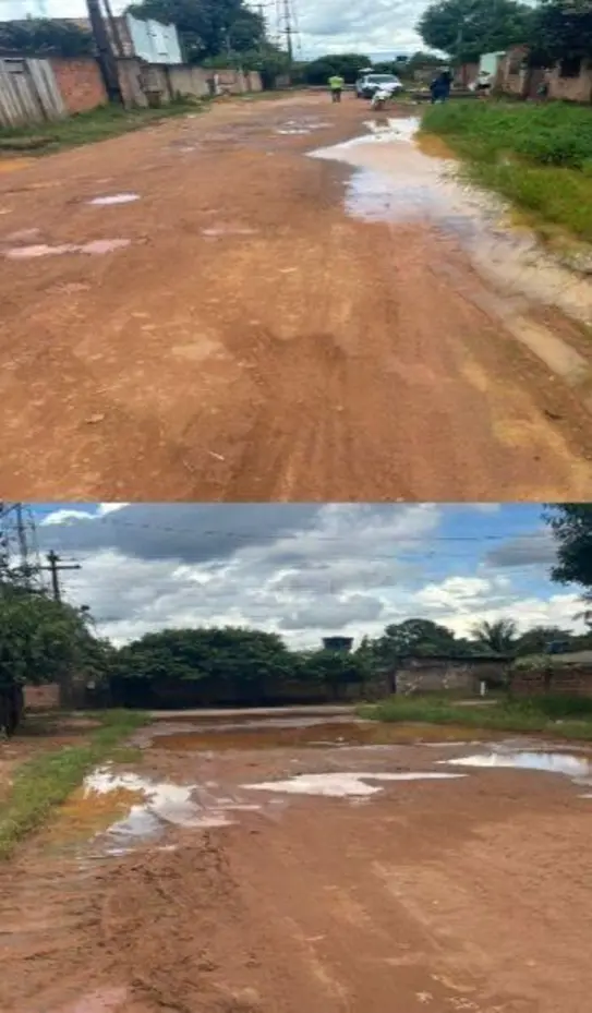 Vereador Gedeão solicita melhorias na Rua Canoas em Porto Velho