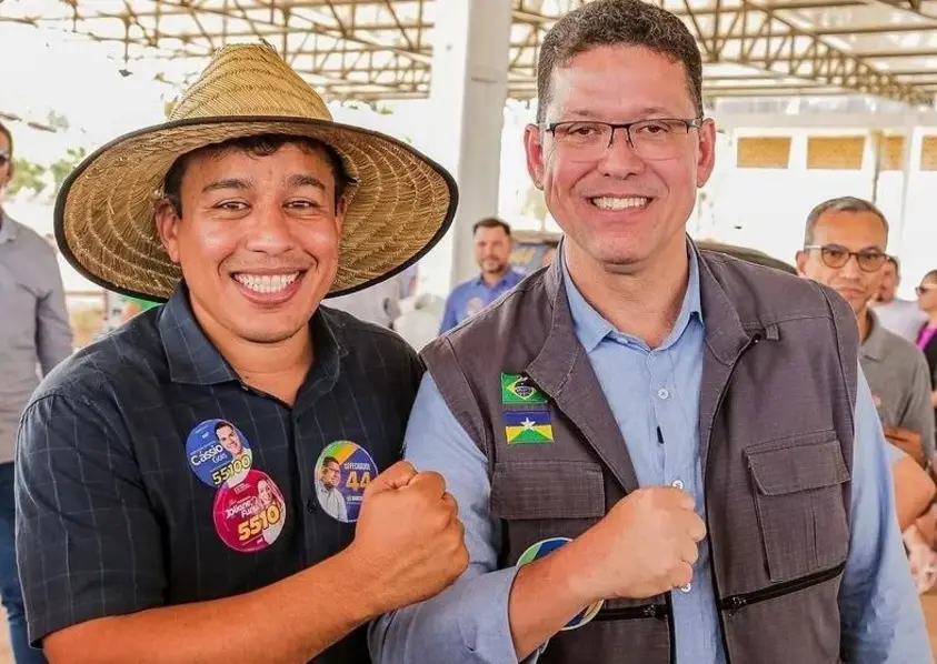Marcos Rocha apoia Adailton Fúria como candidato a governador em 2026