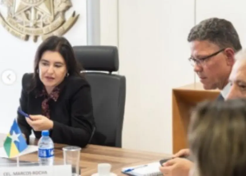 Governador Marcos Rocha discute Quadrante Rondon e integração amazônica com ministra