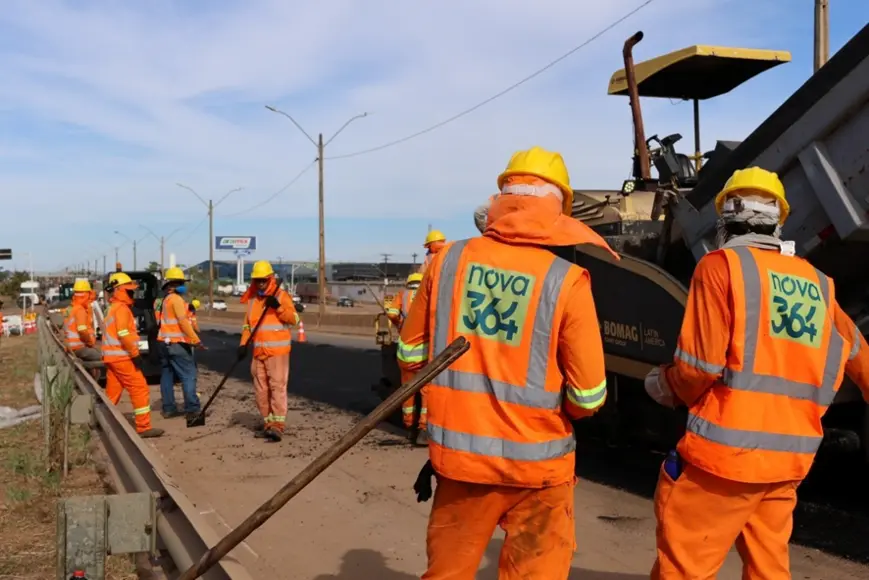 Concessionária Nova 364 avança com obras de melhoria na BR-364