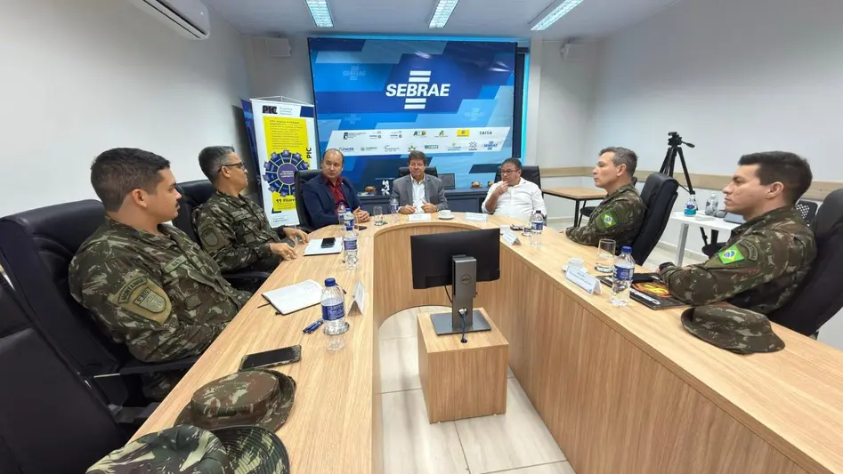 Sebrae RO e Exército Brasileiro firmam parceria para capacitação de jovens e empresas locais