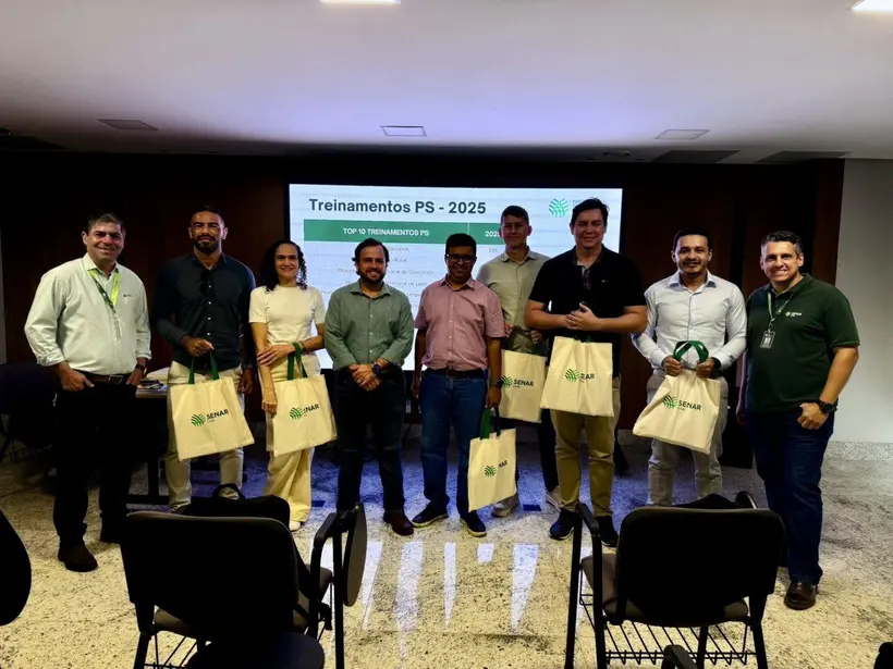 SENAR RO visita SENAR GO para aprimorar planejamento estratégico