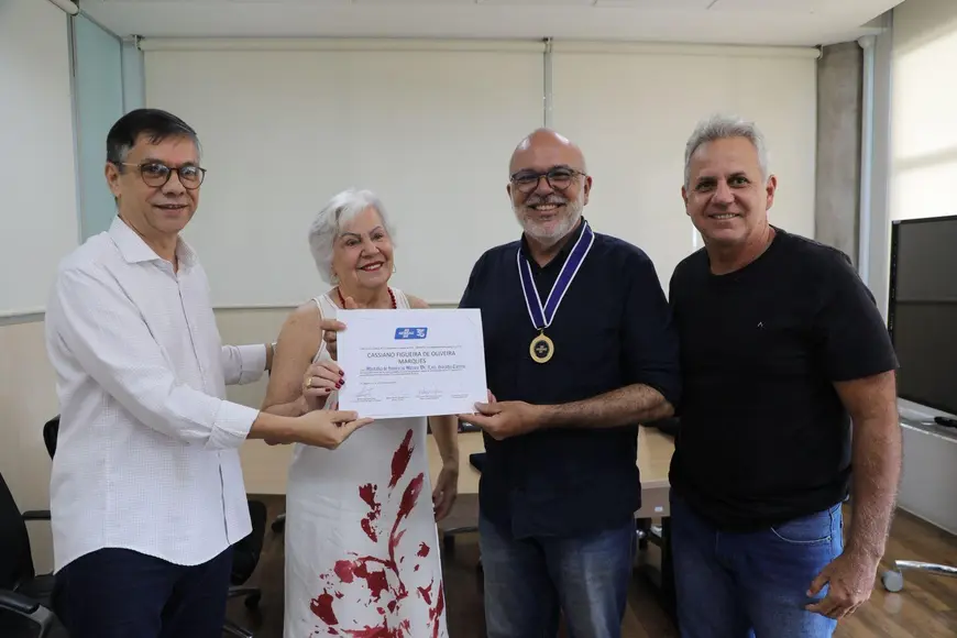 Cassiano Marques recebe Medalha Luiz Saraiva do Sebrae no Acre
