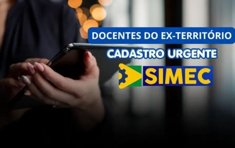 CPPD RO convoca professores ex Territorio a atualizar SIMEC