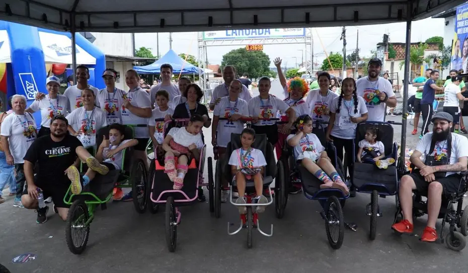 Noeli Deiró na Autismo Run em Cacoal destaca lei de isenção