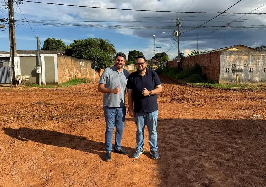 Terraplanagem no bairro Igarapé está em fase final e terá asfalto