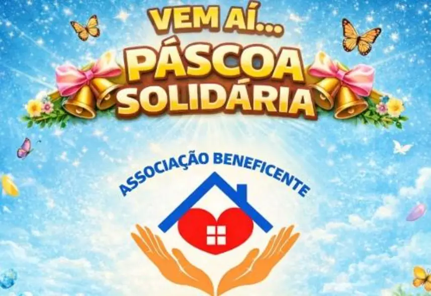 Páscoa Solidária da Associação Mãos Acolhedoras em 18 de abril