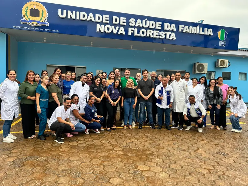 Gedeão Negreiros prestigia entrega da USF Nova Floresta em Porto Velho