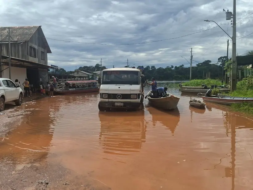 Porto Velho decreta Situação de Emergência por cheia do Rio Madeira