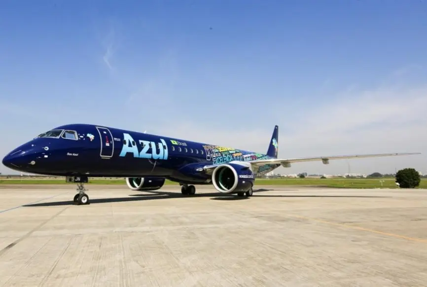 Rondônia ganha voos diretos da Azul para Cuiabá em abril