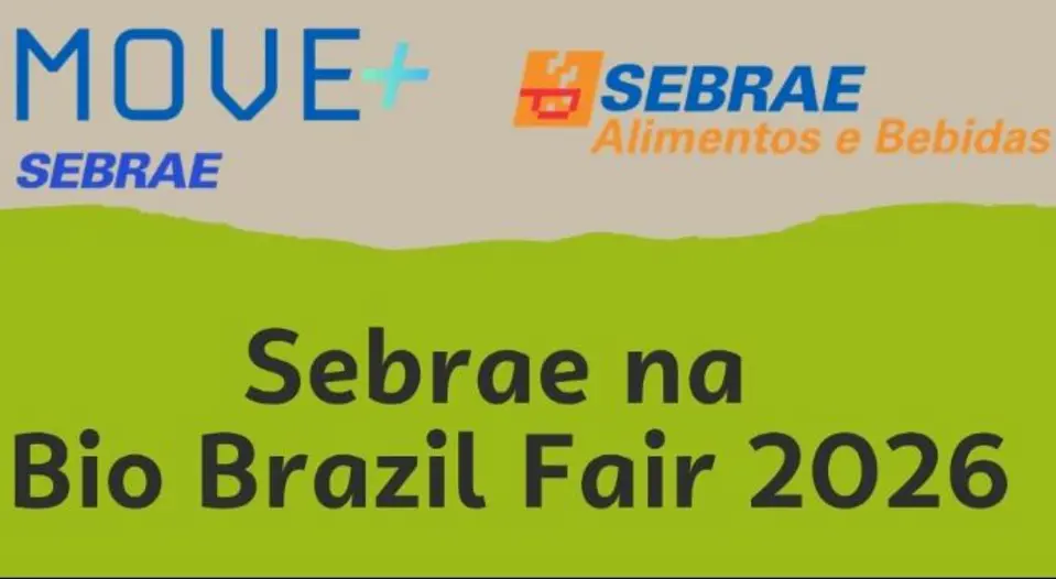 Sebrae abre inscricoes para 26 vagas na Bio Brazil Fair 2026