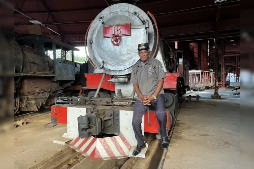 Dia do Ferroviario destaca guardiao da memoria do Madeira Mamore