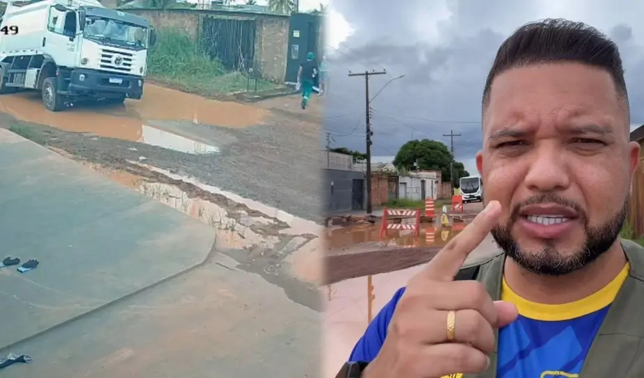 Vereador Fernando Silva pede reparos urgentes na Rua Bandeirantes