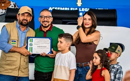 Rodrigo Guerreiro recebe Título Honorífico de Honra ao Mérito em sessão solene da Alero na Rondônia Rural Show