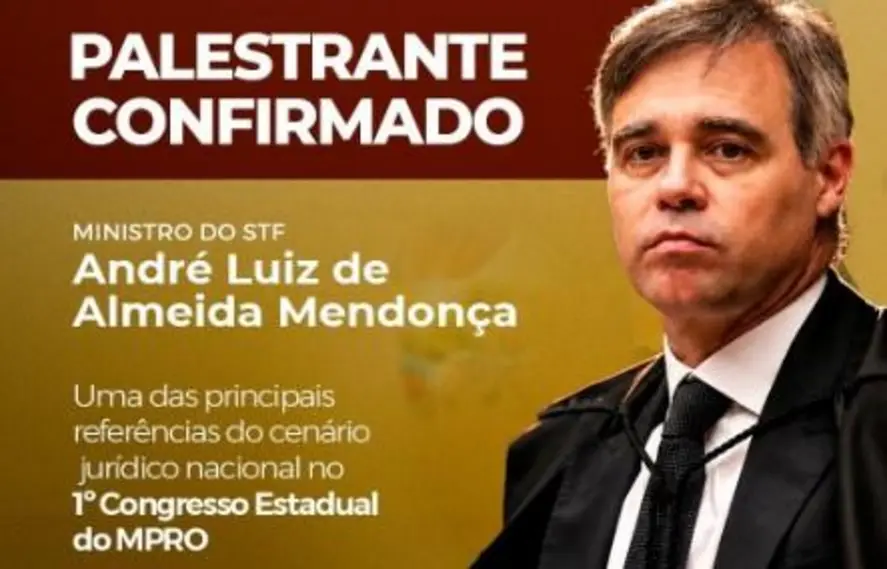 André Mendonça encerra 1 Congresso do MPRO em Porto Velho