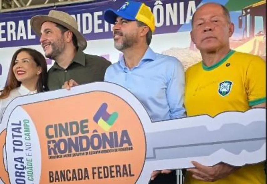 Chrisóstomo destina 4100000 para maquinas no Rondônia Rural Show