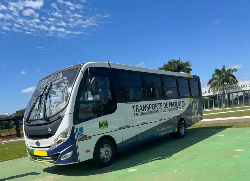 São Francisco recebe microônibus para transporte de pacientes