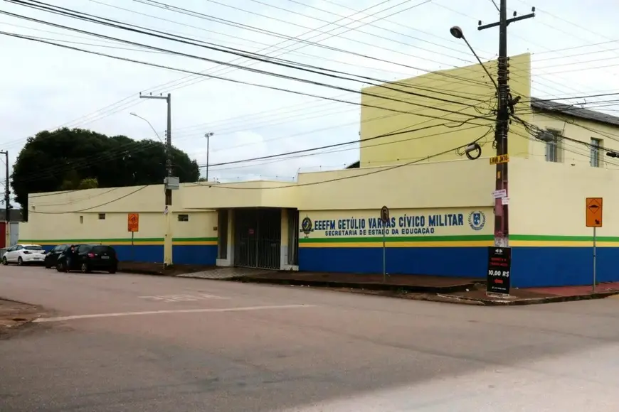 Alunos da Getúlio Vargas protestam em Porto Velho após ataque