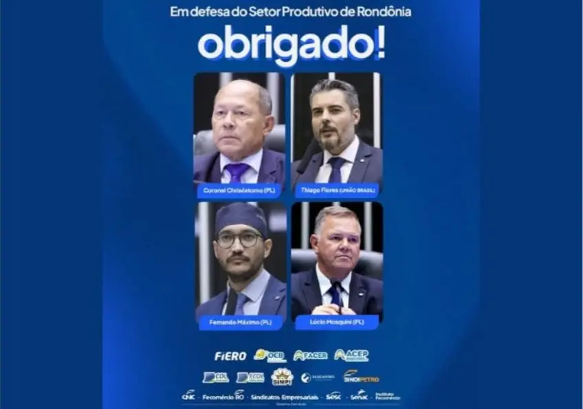 Setor produtivo de Rondônia apoia deputados contra PEC da 6x1