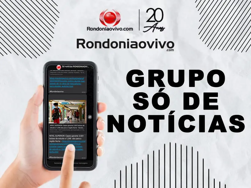 Rondoniaovivo lança grupo no WhatsApp com notícias em tempo real