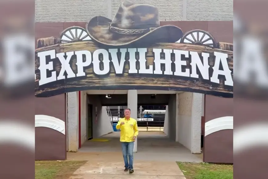 Luizinho Goebel convida para ExpoVilhena 21 a 24 de maio