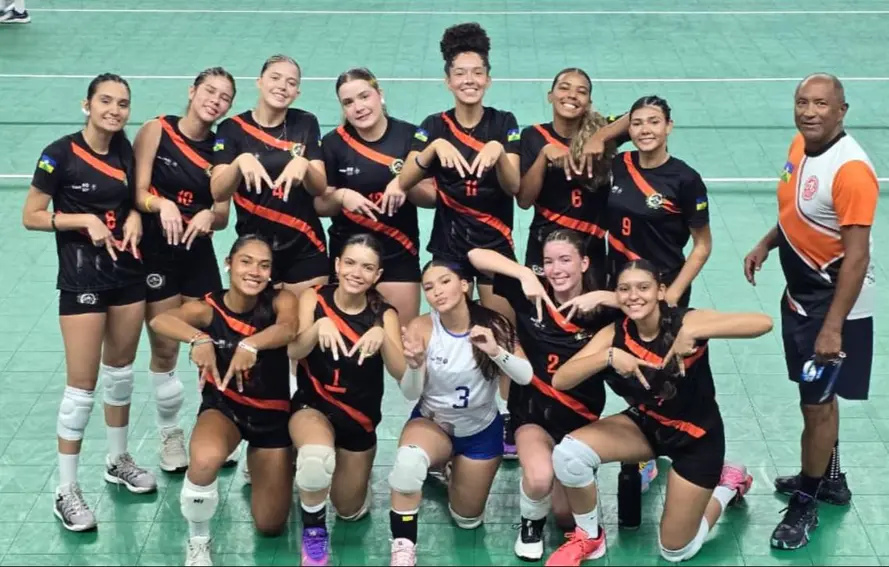 Rondônia chega entre as oito melhores no JEBs Sub 18 de Voleibol