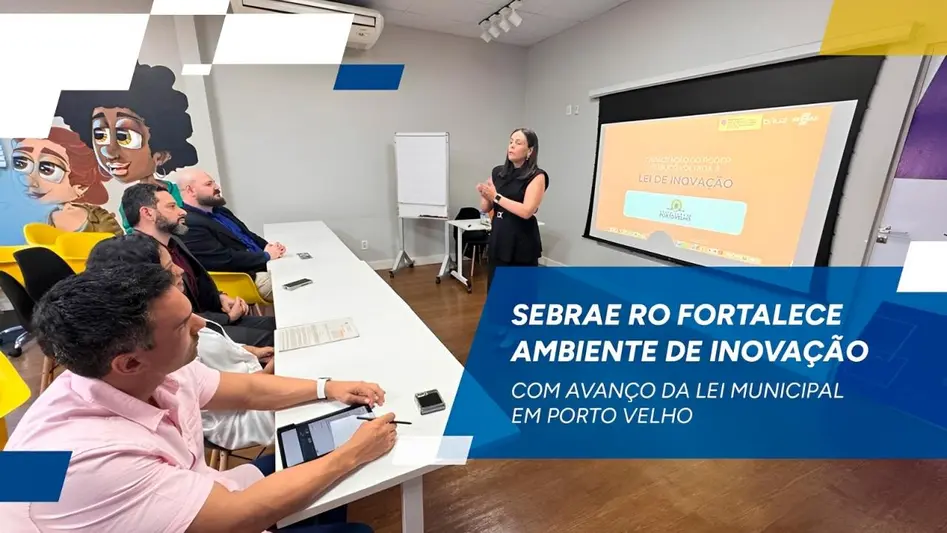Sebrae RO envia projeto de Lei de Inovação a Porto Velho