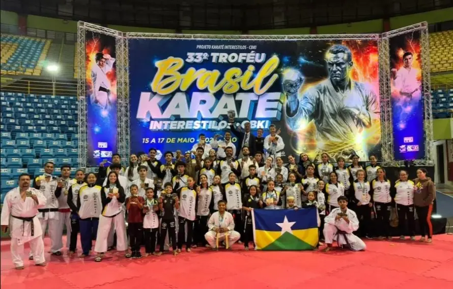 Vilhena conquista 14 medalhas e Rondonia e vice no Trofeu Brasil