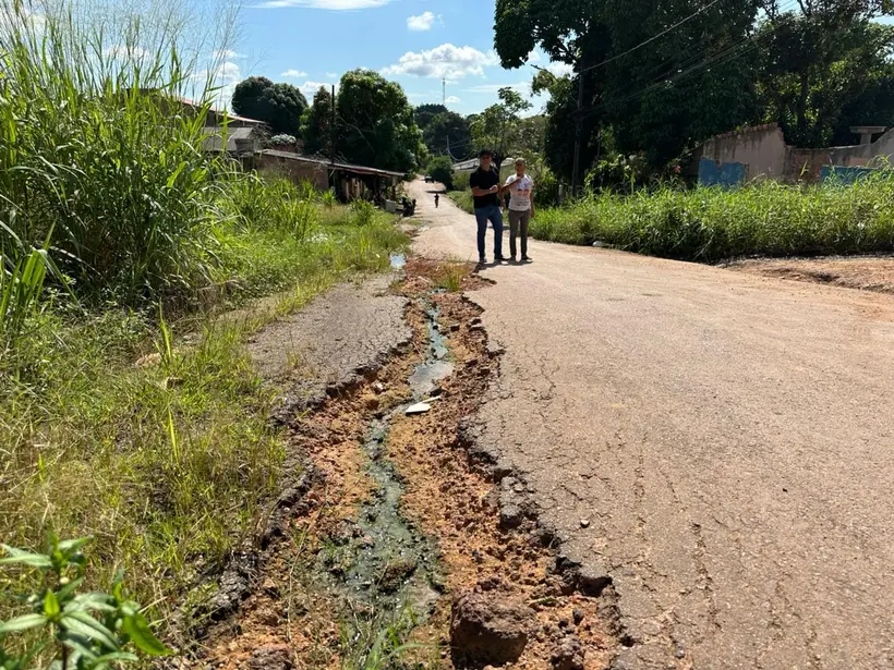 Vereador Edimilson Dourado pede obras e limpeza em Nova Floresta