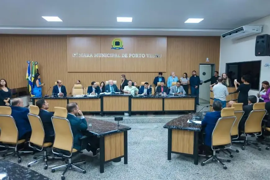 Sessão da Câmara de Porto Velho é encerrada por falta de quórum