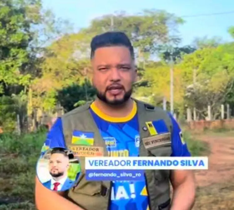 Vereador Fernando Silva pede iluminação no Ramal São Domingos