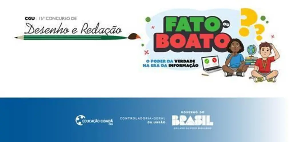 Inscrições abertas para 15 Concurso de Desenho e Redação da CGU