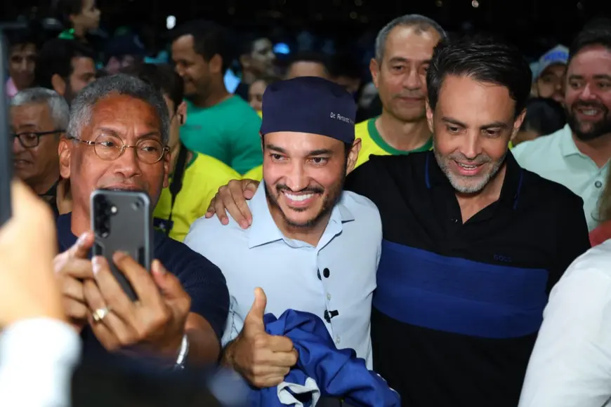 Léo Moraes reafirma apoio a Dr Fernando Máximo em Porto Velho