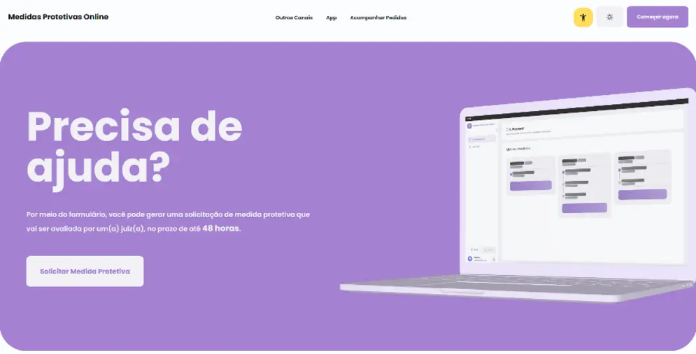 Medida protetiva online em menos de uma hora garante proteção