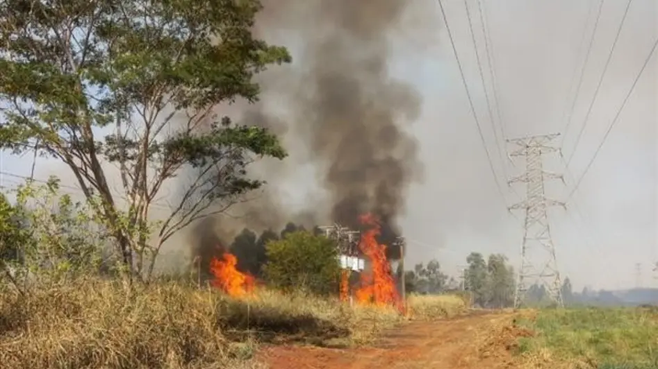 Energisa alerta para queimadas perto da rede elétrica em Rondônia