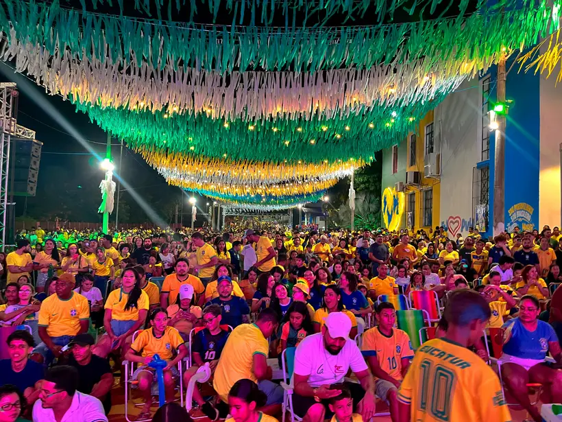 Rua do Hexa recebe torcida para última rodada da Seleção