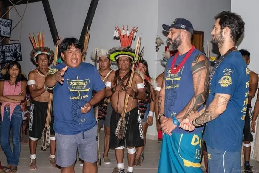 Caio Machado pré candidato destaca saúde indígena em Rondônia