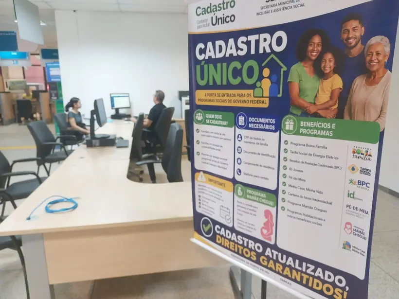 Porto Velho abre posto do Cadastro Unico no Tudo Aqui Centro