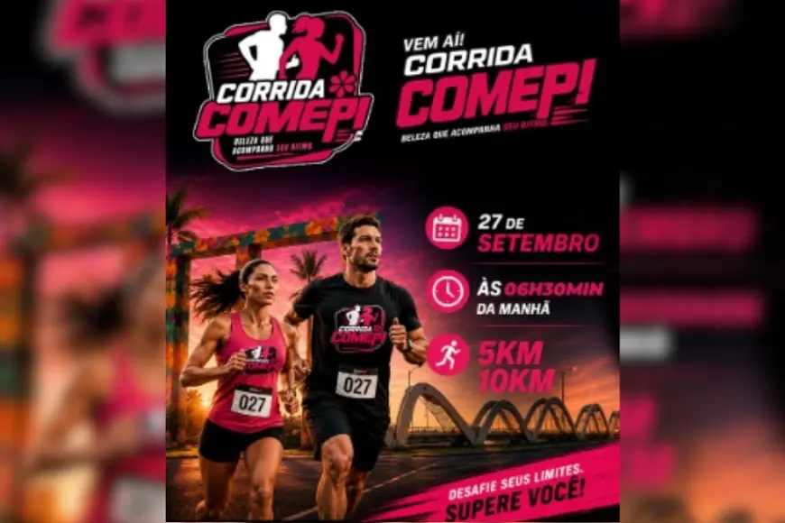 COMEPI reúne saúde e superação em corrida inclusiva na capital rondoniense