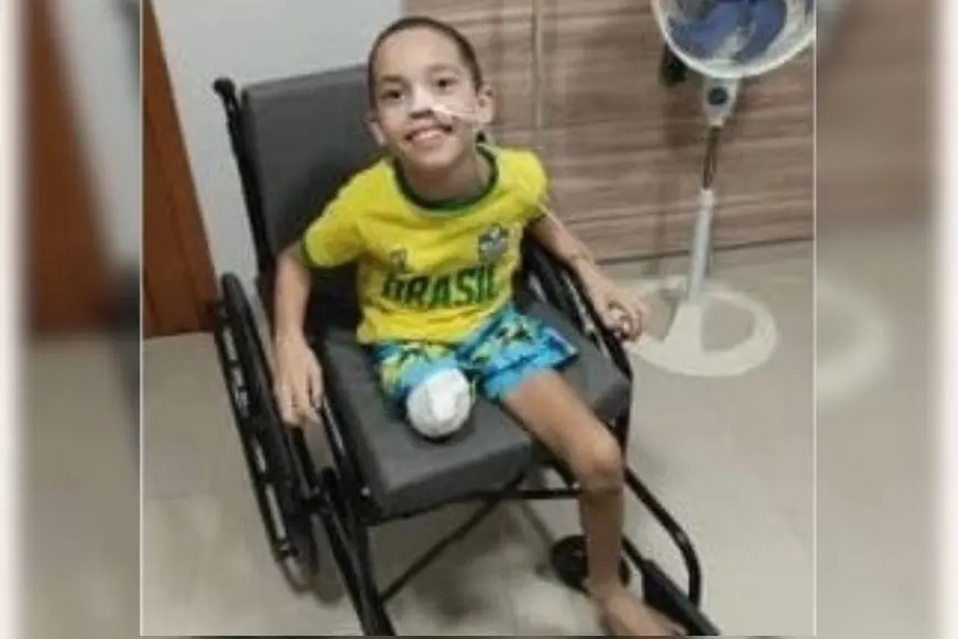 Menino com osteossarcoma em Rolim de Moura precisa de doações