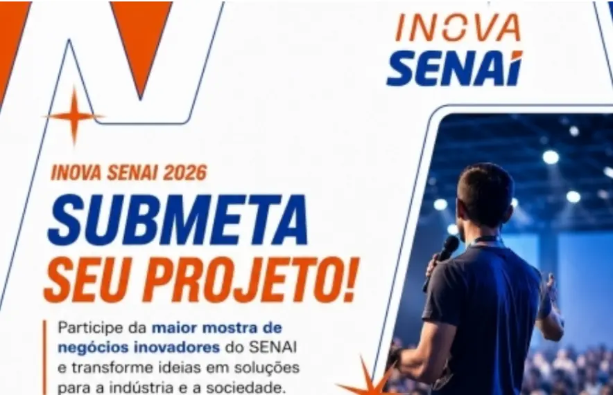 SENAI abre inscrições para etapa nacional do INOVA SENAI 2026