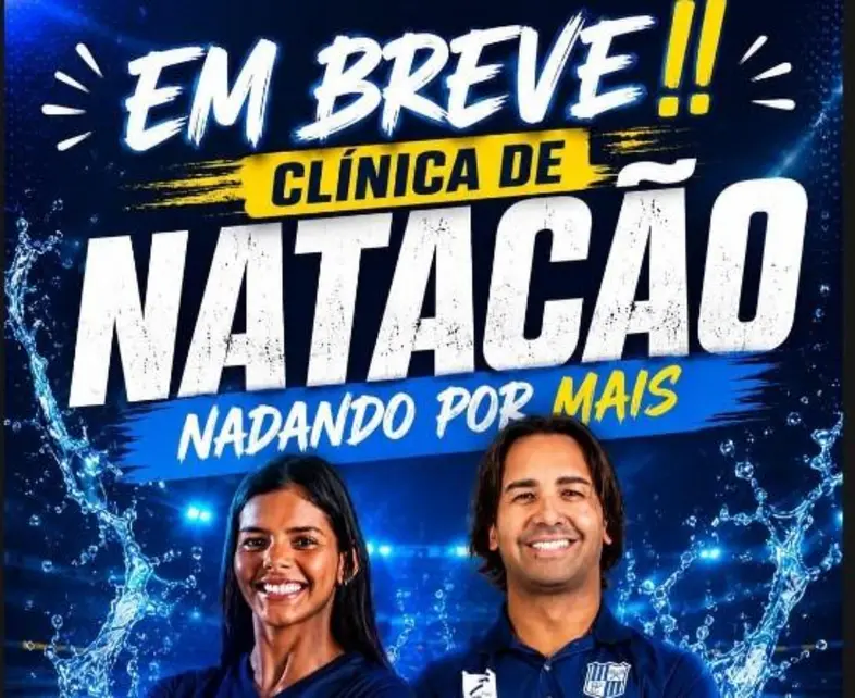 Clínica de Natação Porto Velho dia 19 com Thacyane e Gustavo Lima