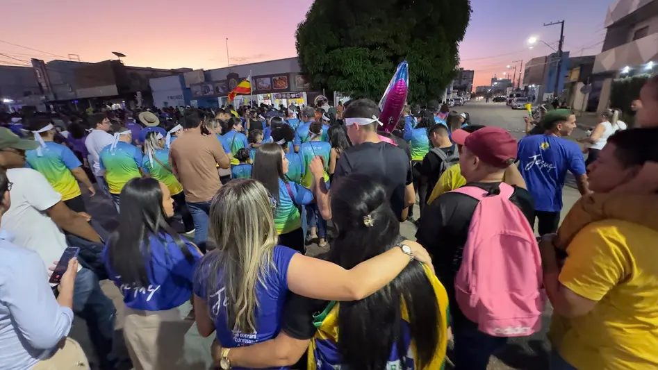Vereadora Sofia Andrade na Marcha para Jesus em Porto Velho