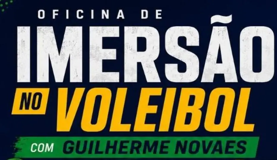 Guilherme Novaes ministra oficina de voleibol em Rondônia